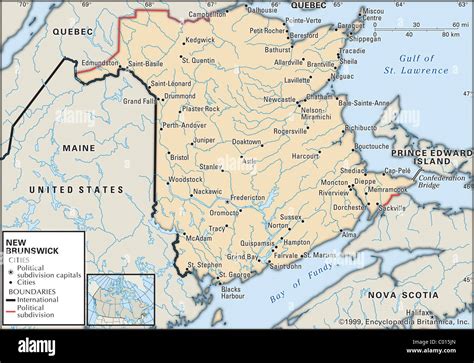 list of towns in new brunswick